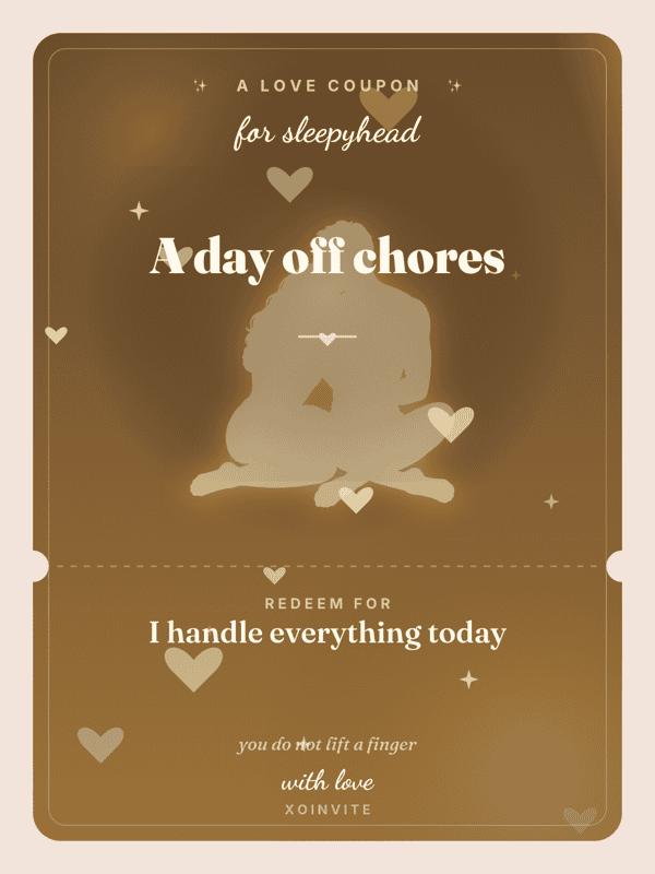 A day off chores