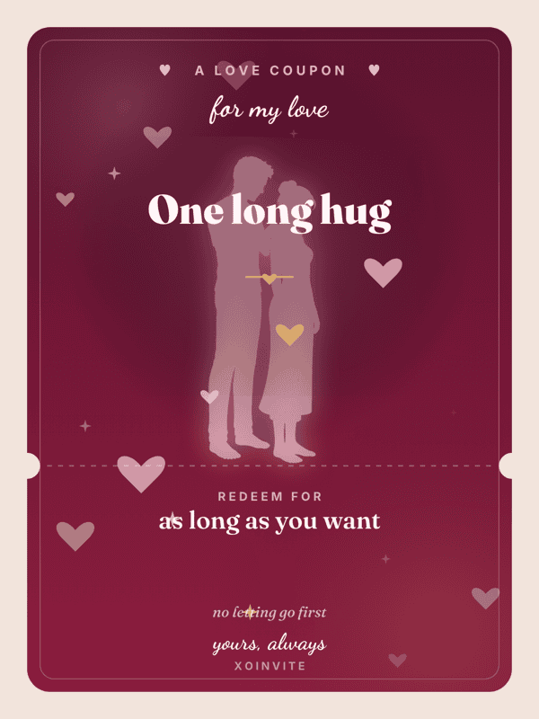 One long hug